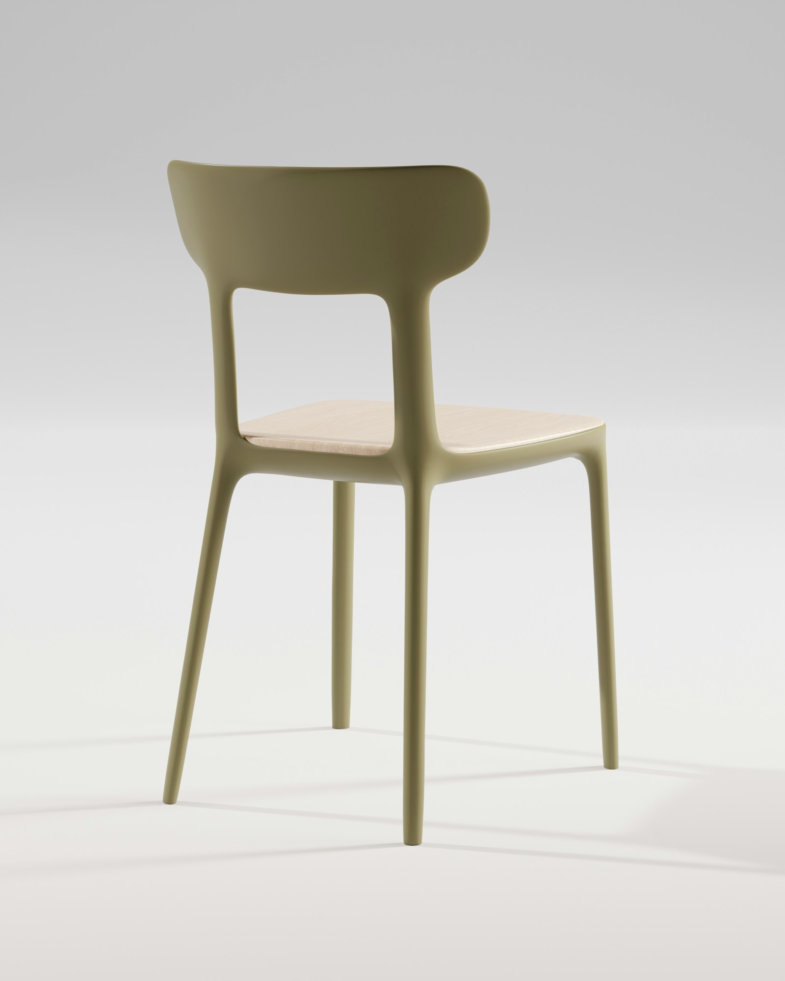 Fauteuil contemporain aux formes arrondies